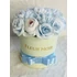 #133# FLEUR NOIR BOX - Selyem virágból kék