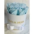 #135# FLEUR NOIR BOX - Szappan rózsából Világos kék - Illatos